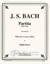 Partita BWV 1013 for Tuba (Bass Trombone)